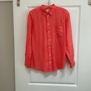 J. Crew linen button down